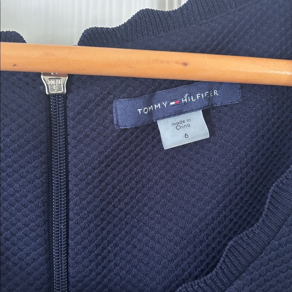 Tommy Hilfiger Navy Sleeveless Mini Dress - Picture 3 of 4